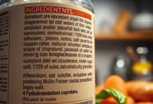 Listed Underneath The Ingredients Listed On A Food Label