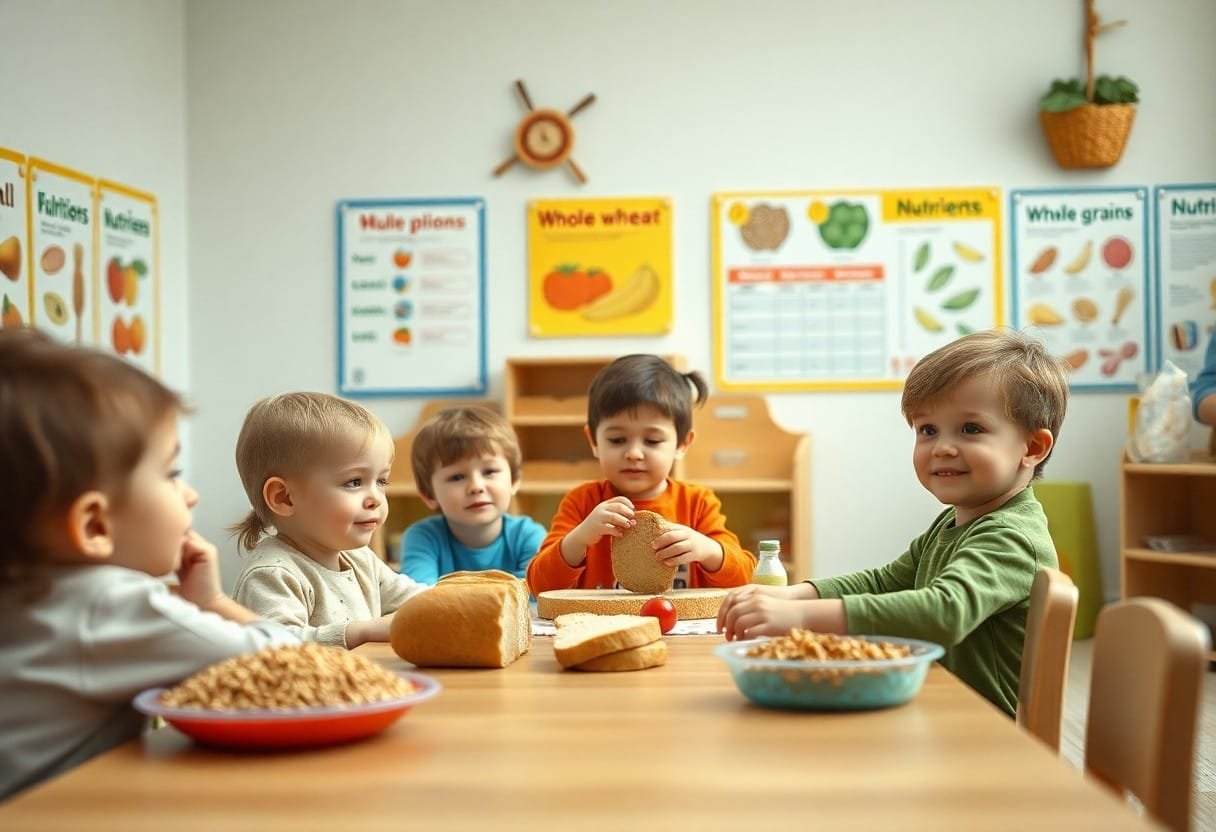 what nutrient does wheat provide for preschoolers epv