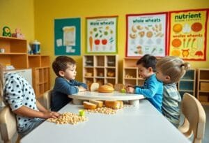 What Nutrient Does Wheat Provide For Preschoolers