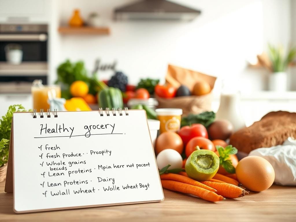 healthy grocery list for beginners